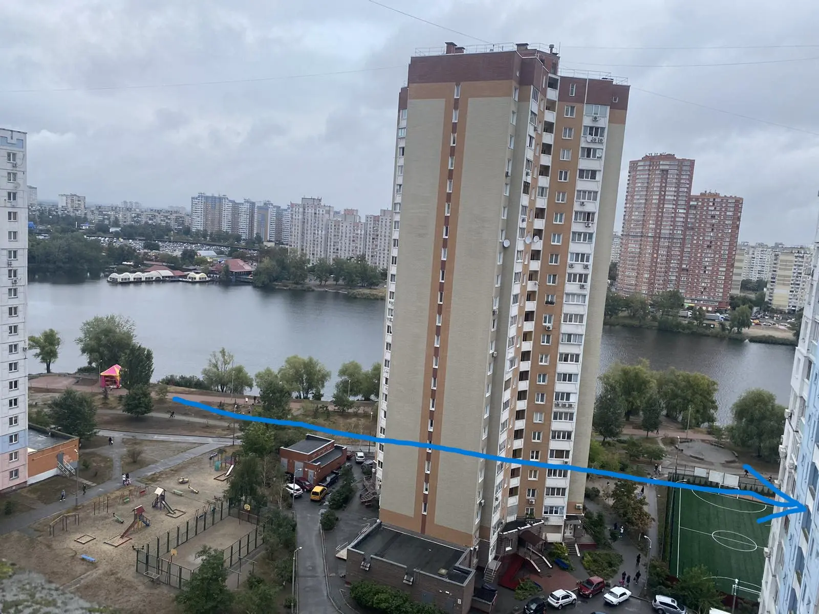 Фото Rent a 1-room apartment, Dragomanova Street 1г Kyiv for long-term rent, price: 15000 UAH, code 4371