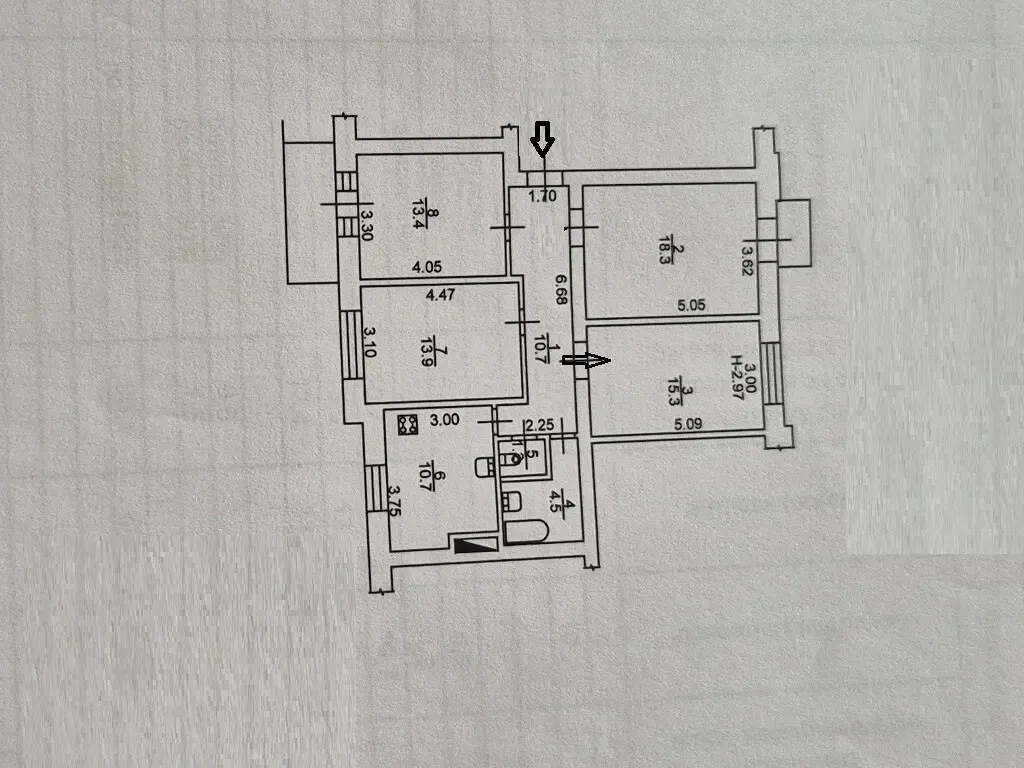 Фото Зняти 1 кімнатну квартиру, Хорива пров. 4 Київ в довгострокову оренду, ціна: 6500 грн, код 4376