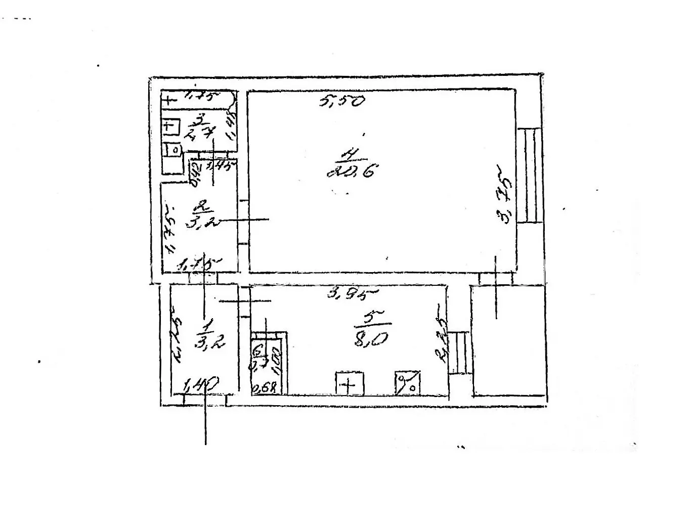 Фото Продаю 1 кімнатну квартиру, 40 кв. м, Французький бульв. 16 Одеса, ціна: 35500 $, код 4170