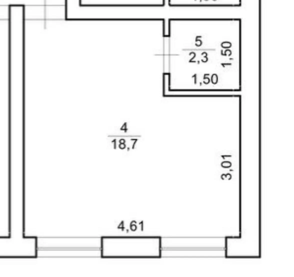 Фото Продаю 1 кімнатну квартиру, 20.4 кв. м, Білогородка, ціна: 12300 $, код 3210