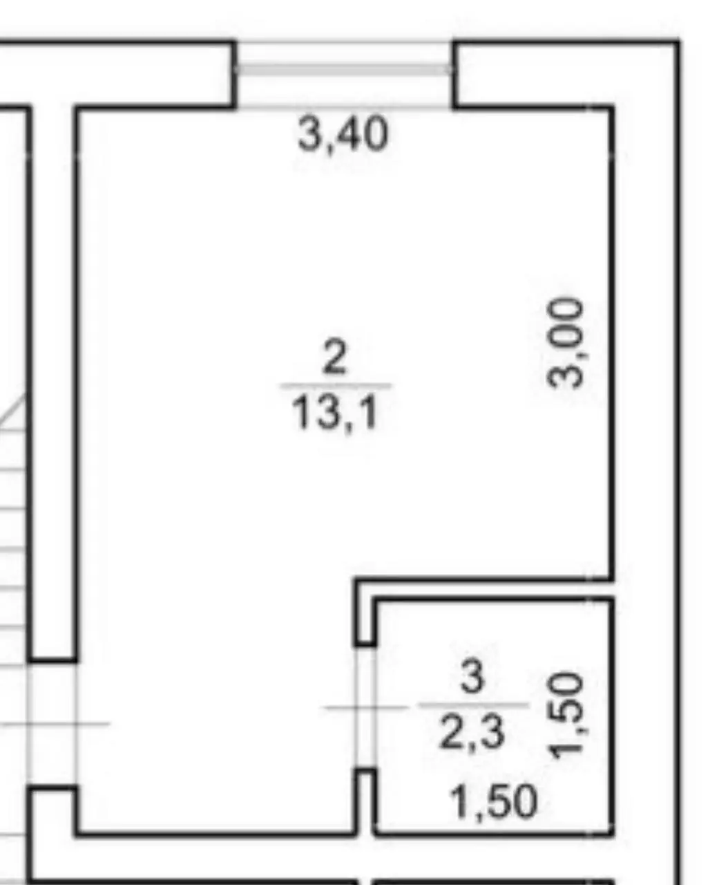 Фото Продаю 1 кімнатну квартиру, 20.4 кв. м, Білогородка, ціна: 12300 $, код 3210