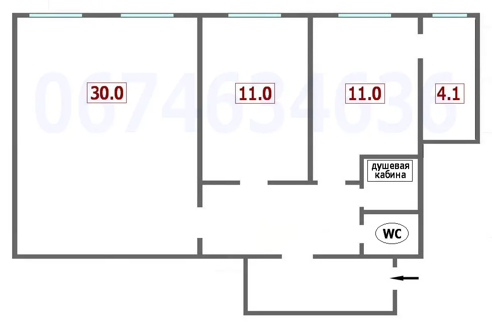 Фото Арендовать офис, Михайловская ул.  Киев в долгосрочную аренду, цена: 29999 UAH, код 4393