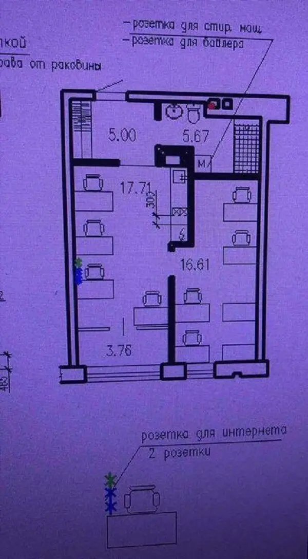 Фото Орендувати офіс, Зарічна вул.  Київ в довгострокову оренду, ціна: 36550 грн, код 4421