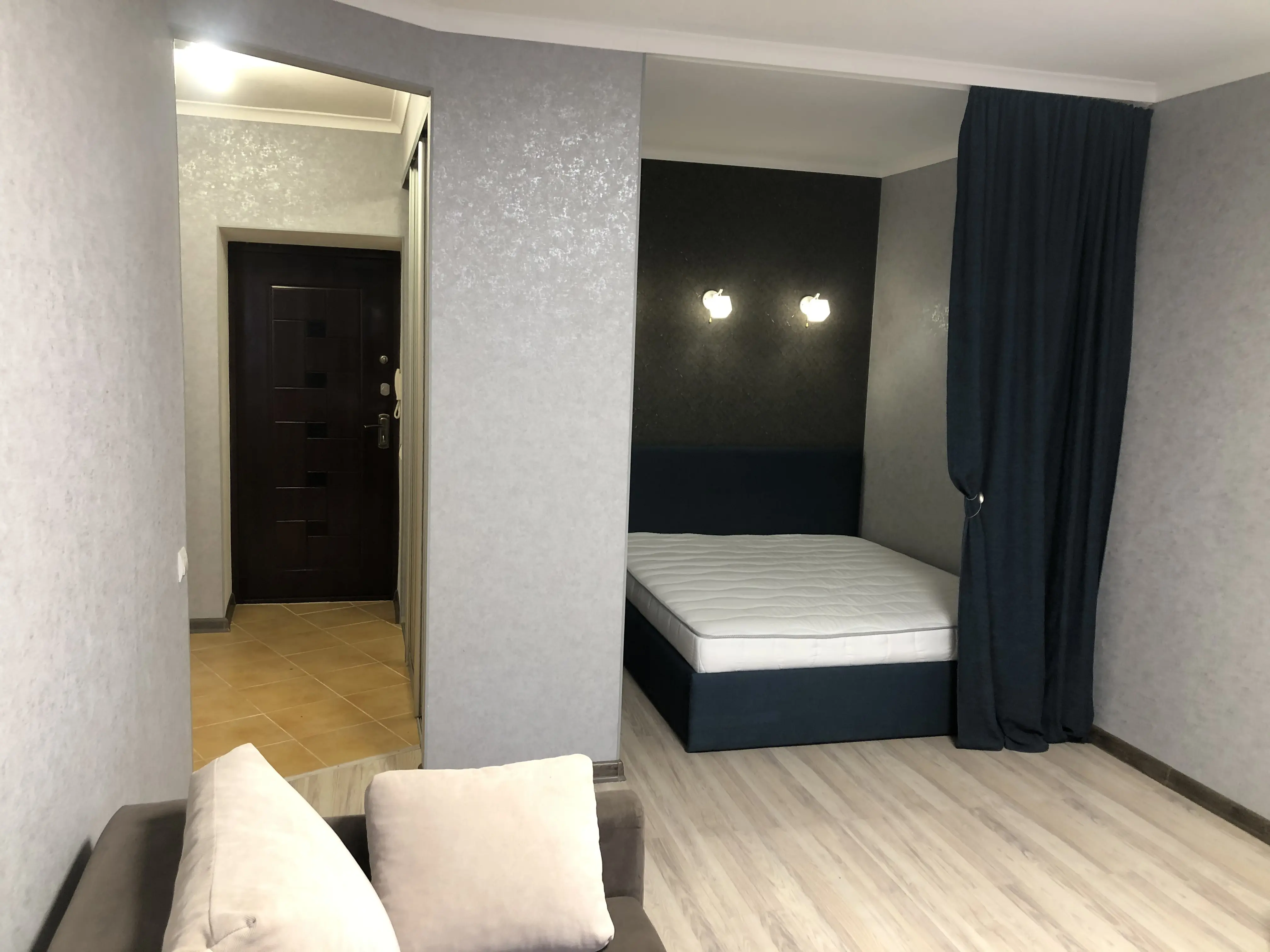 Фото Selling a 1-room apartment, 46 sq.m., Dokivska Street 7а Kotsiubynske, price: 62000 $, code 4474