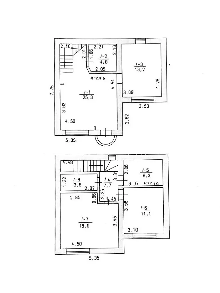 Фото Selling a house, 90 sq.m., Odesa, price: 143000 $, code 4489