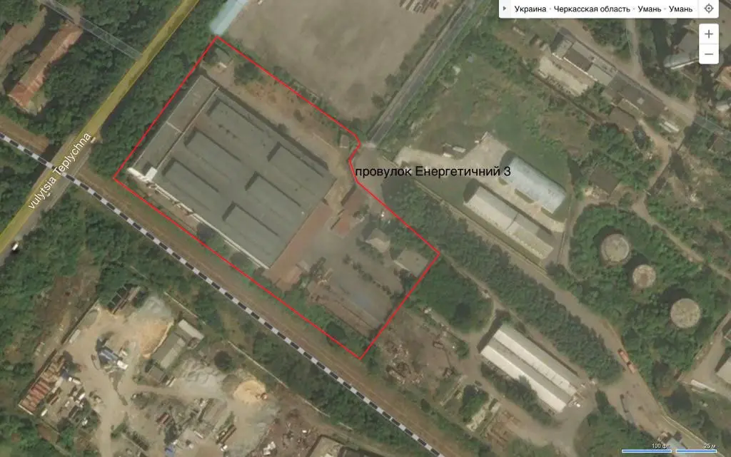 Фото Продаю склад, 12126 кв. м, Умань, ціна: 2200000 $, код 4539