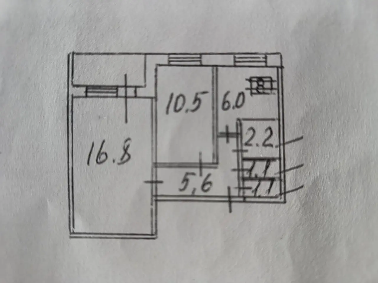 Фото Selling a 2-room apartment, 45.4 sq.m., Kyiv, price: 77200 $, code 4569