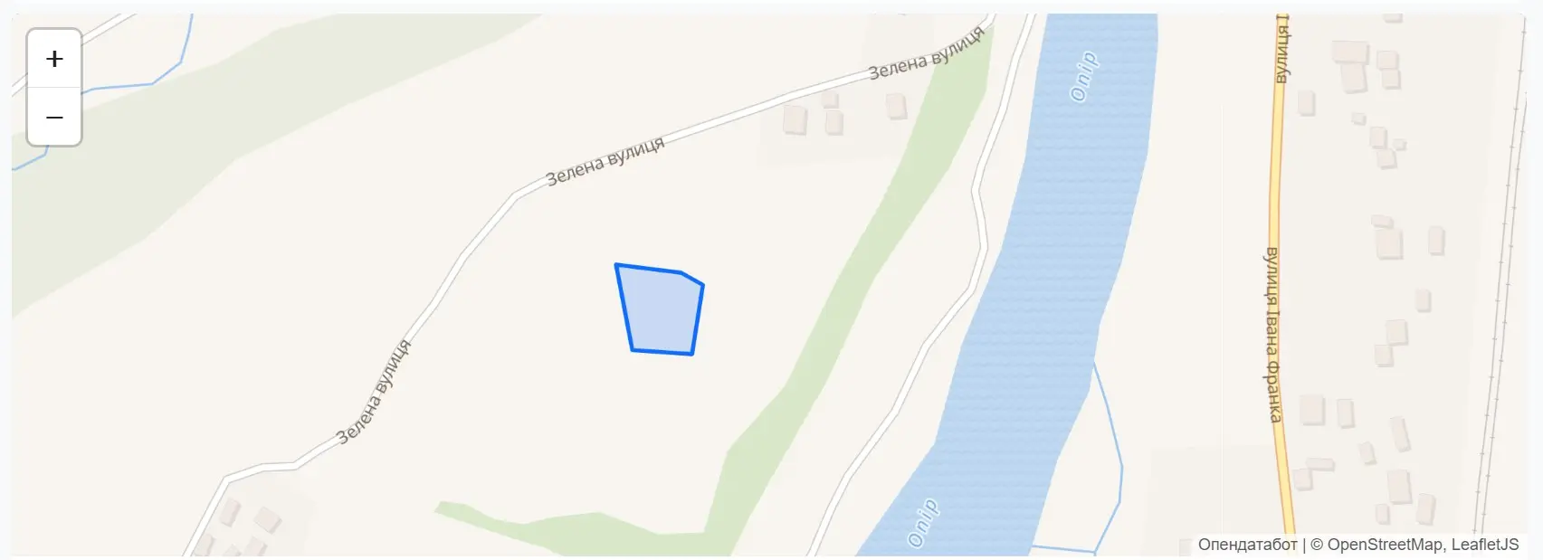 Фото Selling a land plot, Zelena street  Tukhlya, price: 1400 $, code 4581