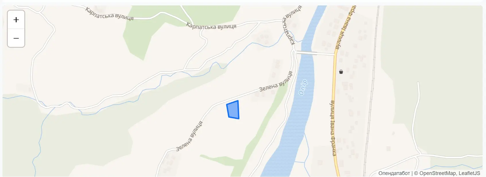 Фото Selling a land plot, Zelena street  Tukhlya, price: 1400 $, code 4581