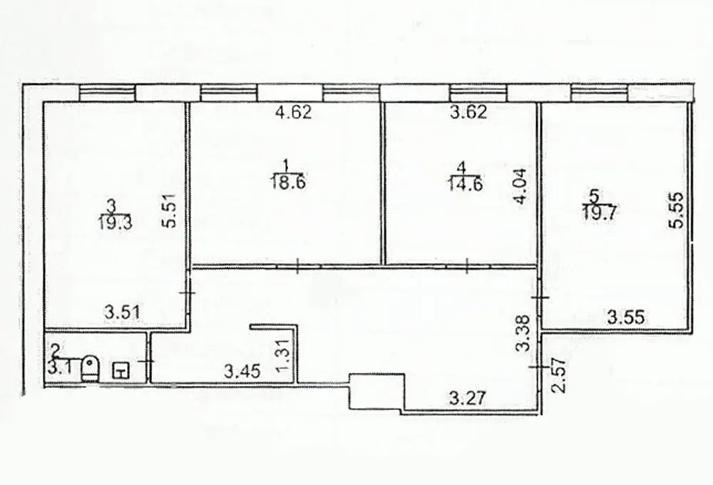 Фото Rent an office, Hlybochytska Street 40-У Kyiv for long-term rent, price: 34500 UAH, code 4592
