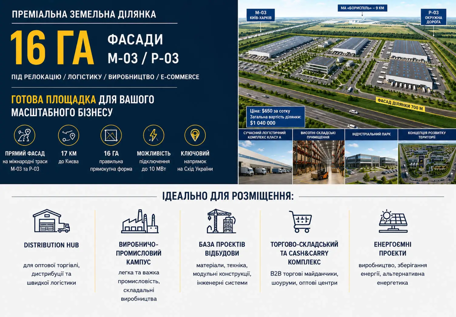 Фото Selling a land plot, Boryspil, price: 1040000 $, code 4042