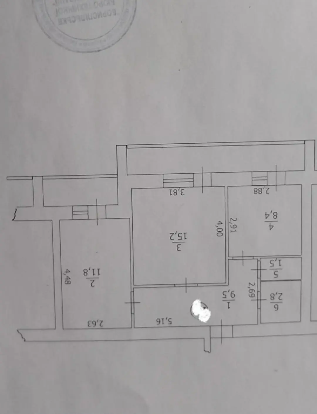 Фото Selling a 2-room apartment, 54 sq.m., Kyivskyi Shliakh Street  Boryspil, price: 62000 $, code 4795