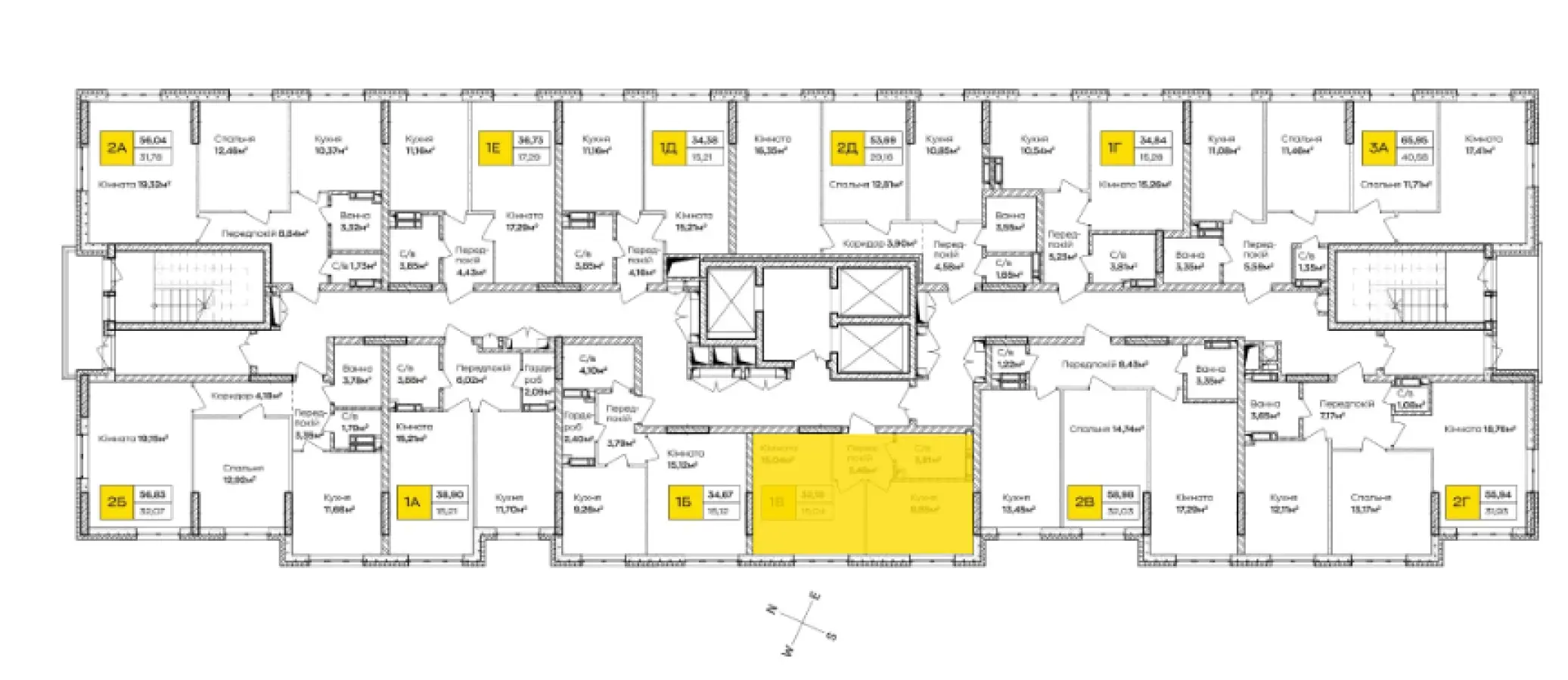 Фото Продаю 1-комнатную квартиру, 32 кв. м, Ивана Кочерги ул.  Киев, цена: 52500 $, код 4903