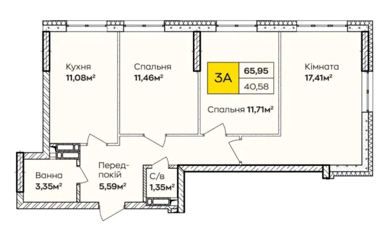 Фото Продаю 3 кімнатну квартиру, 64 кв. м, Івана Кочерги вул.  Київ, ціна: 95000 $, код 4915