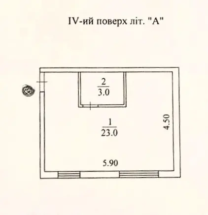 Фото Selling a 1-room apartment, 26 sq.m., Sofiivska Borschahivka, price: 26000 $, code 4929