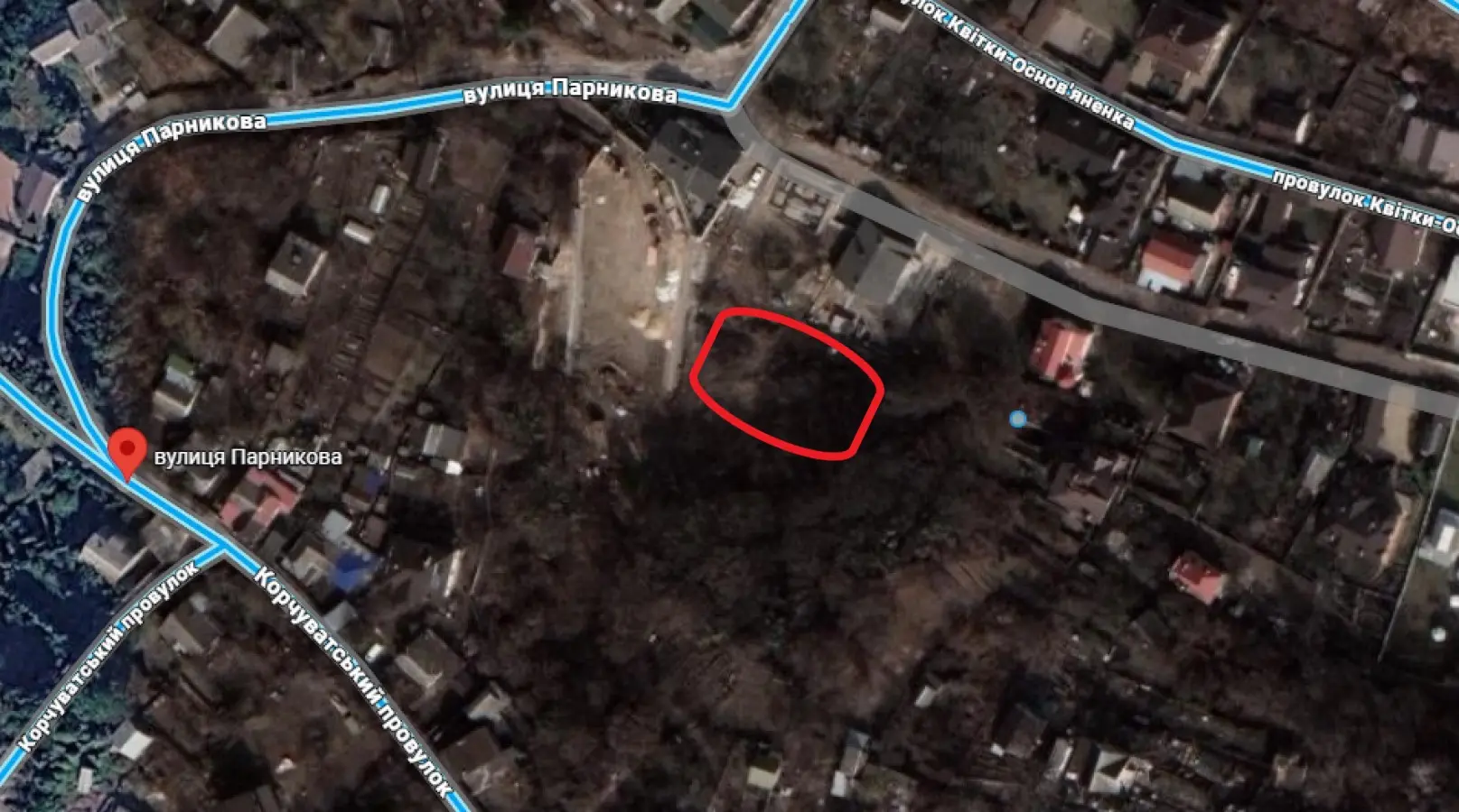 Фото Selling a land plot, Parnykova Street  Kyiv, price: 12000 $, code 4968