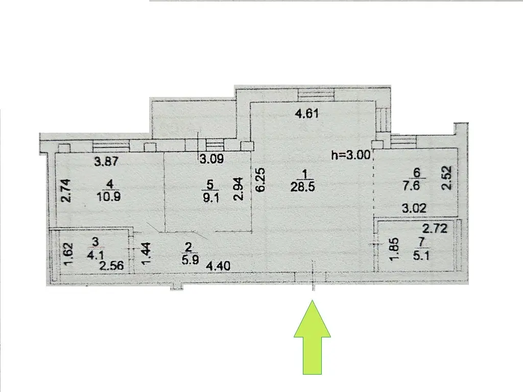 Фото Продаю 3-комнатную квартиру, 75 кв. м, Александра Пироговского ул. 19/8 Киев, цена: 195000 $, код 4971
