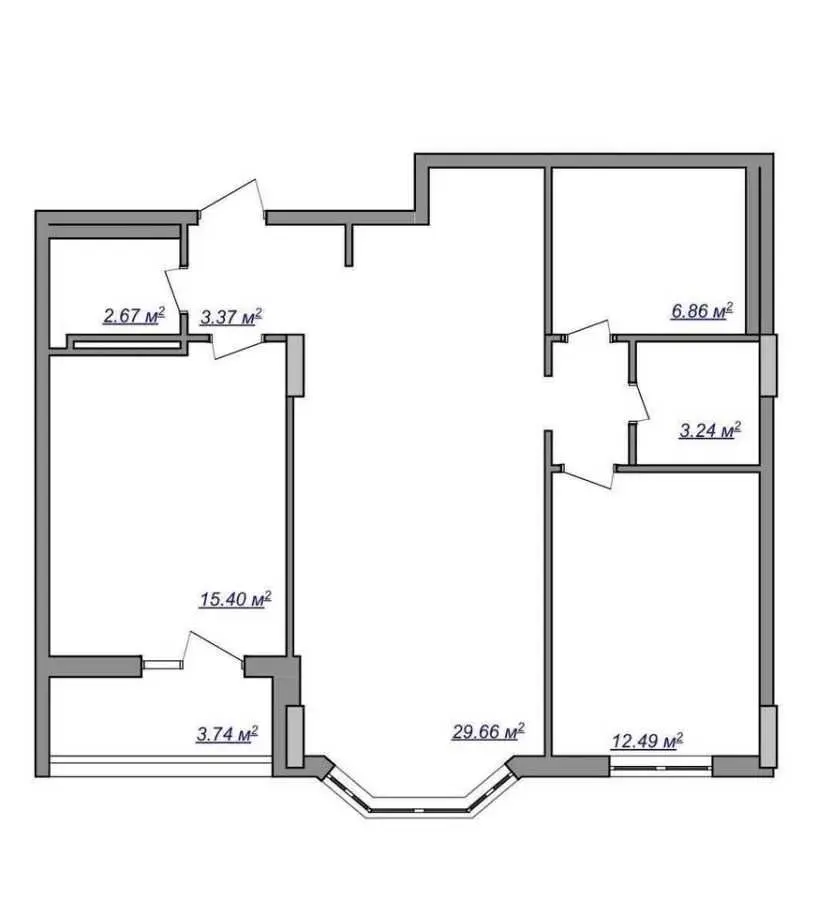 Фото Продаю 2-комнатную квартиру, 77.9 кв. м, Дегтярная ул.  Киев, цена: 170000 USD, код 5230