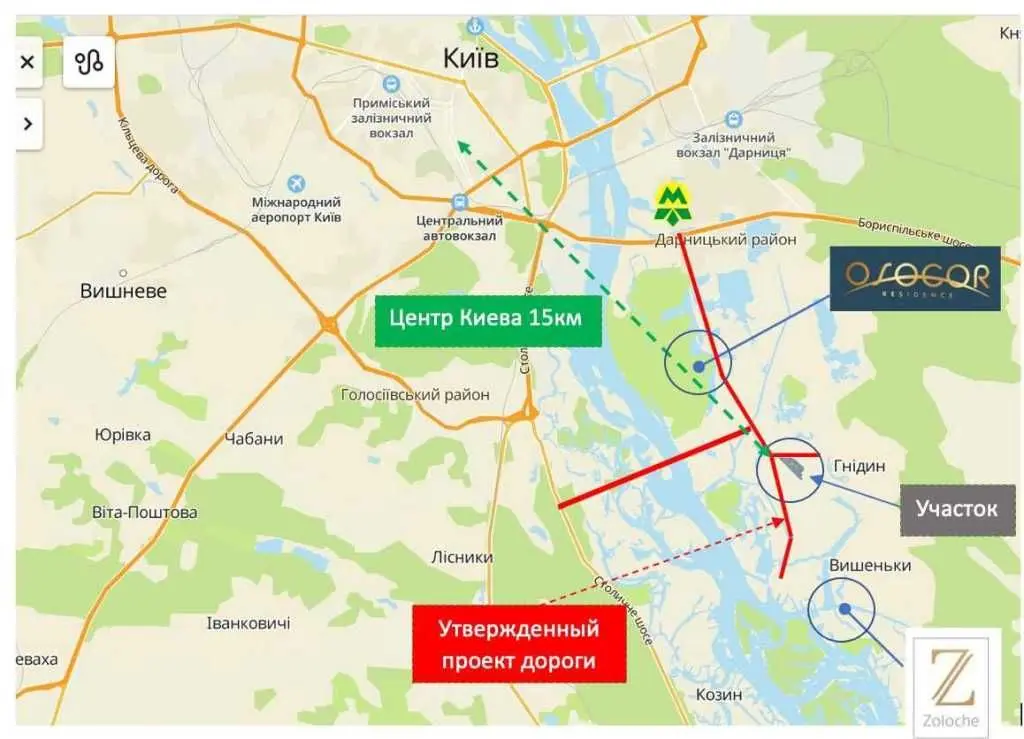 Фото Selling a land plot, Nova Street  Hnidyn, price: 2230000 USD, code 5249