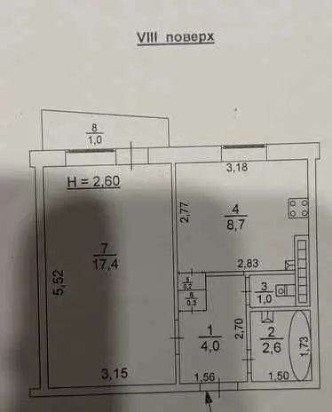 Фото Продаю 1-комнатную квартиру, 35 кв. м, Одесса, цена: 24000 USD, код 5291