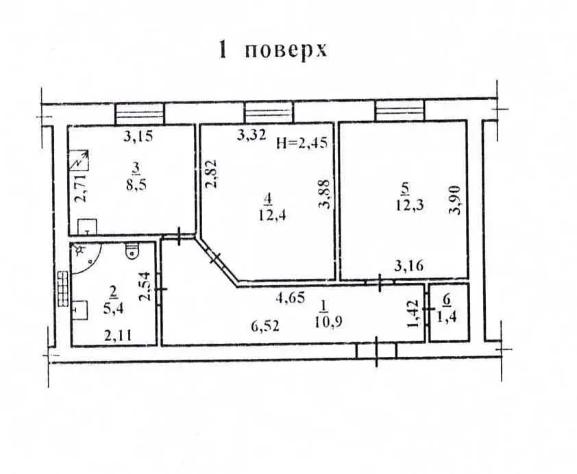Фото Продаю 2 кімнатну квартиру, 51 кв. м, Юхима Фесенка вул.  Одеса, ціна: 35000 UAH, код 5292