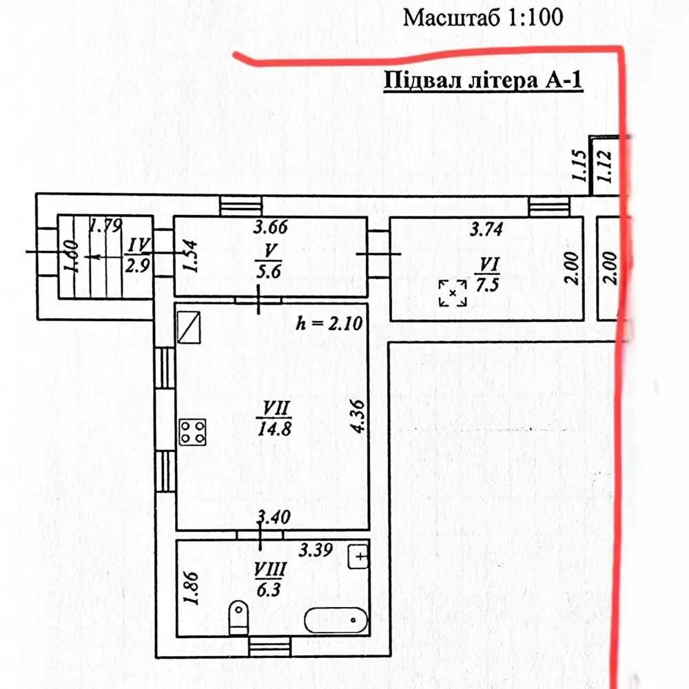 Фото Продаю будинок, 96 кв. м, Добровільна вул.  Дніпро, ціна: 28000 USD, код 5316