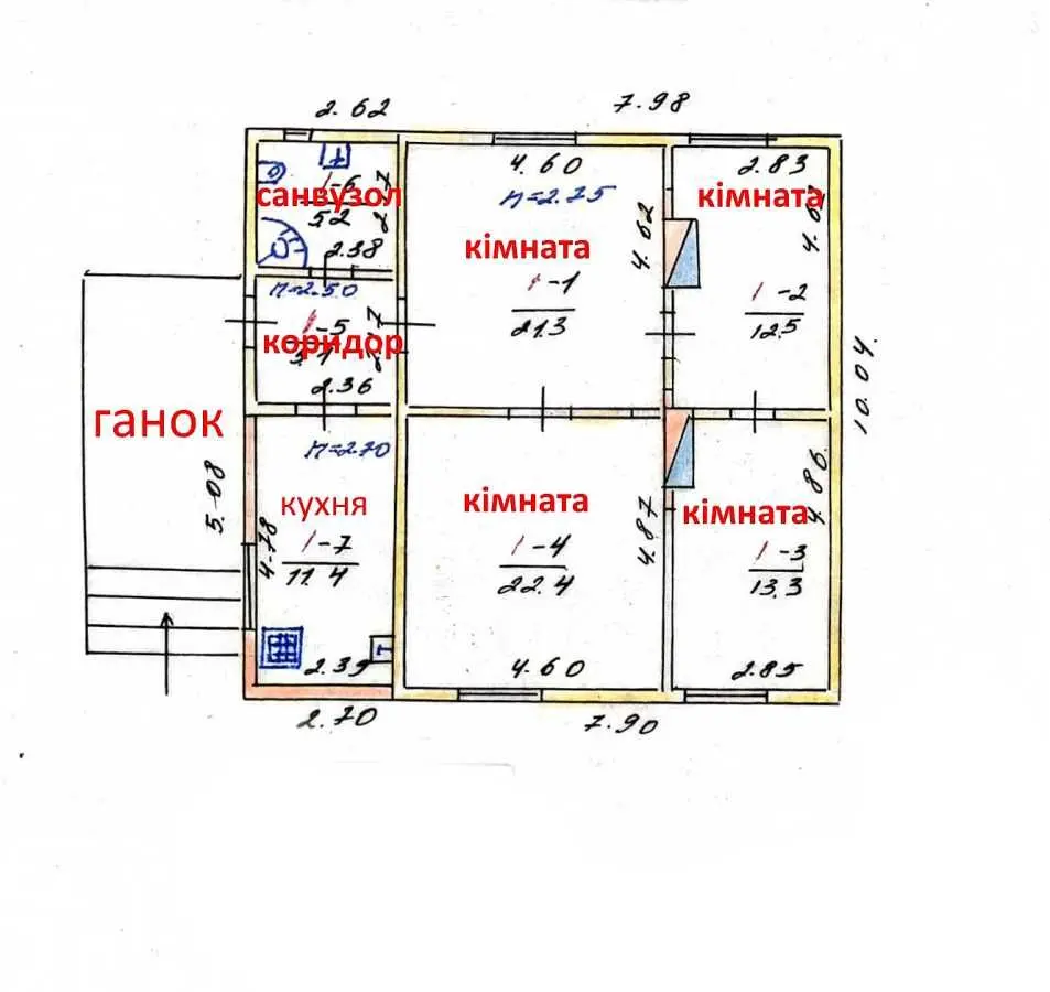 Фото Продаю будинок, 91.2 кв. м, Київська вул.  Липівка, ціна: 40000 USD, код 5405