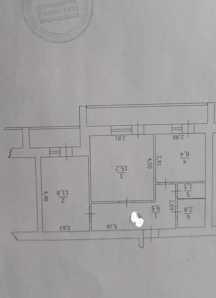 Фото Selling a 2-room apartment, 54 sq.m., Holovatoho Lane  Boryspil, price: 62000 USD, code 5458