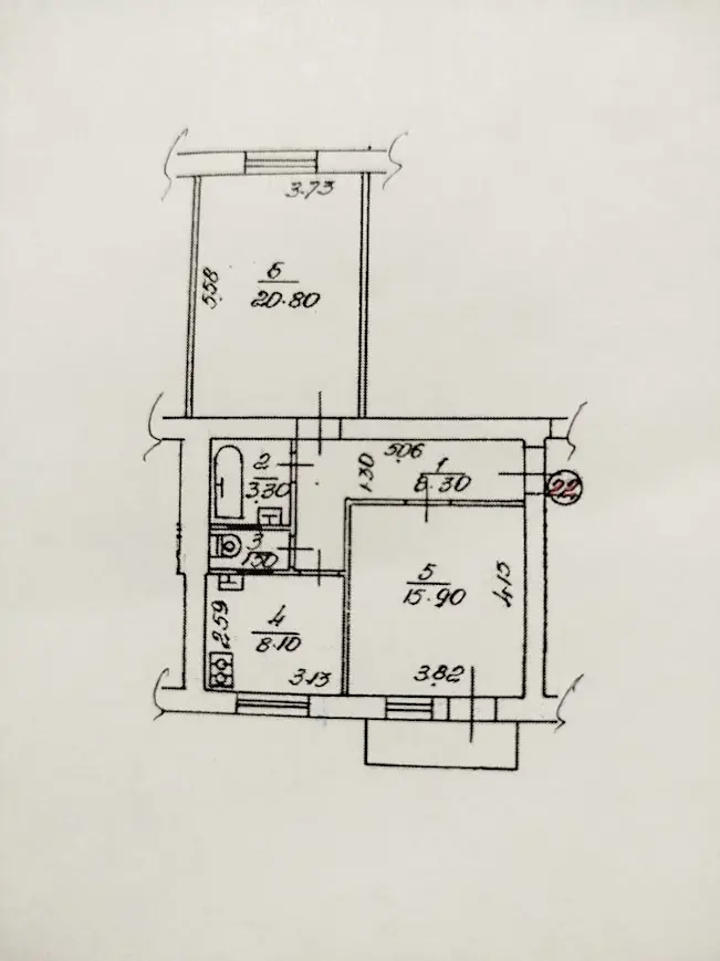 Фото Продаю 2-комнатную квартиру, 59 кв. м, Ольжича ул. 12 Киев, цена: 75000 $, код 5605