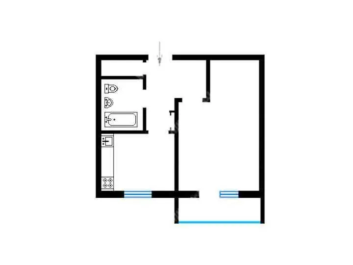 Фото Продаю 1 кімнатну квартиру, 34.8 кв. м, Олександра Махова вул. (Жолудєва)  Київ, ціна: 41500 $, код 5633