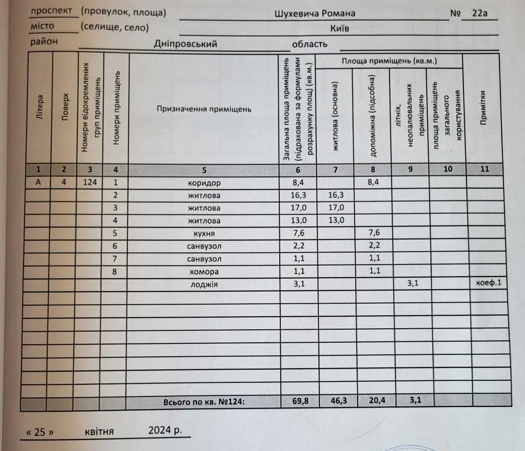 Фото Продаю 3-комнатную квартиру, 69 кв. м, Романа Шухевича просп. (Генерала Ватутина)  Киев, цена: 62700 USD, код 5798