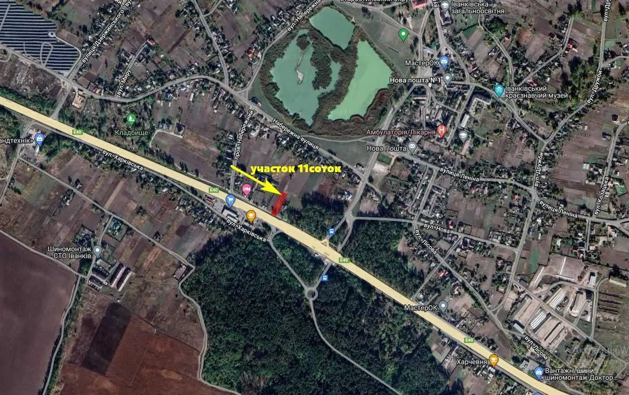Фото Selling a land plot, Dzherelna Street  Ivankiv, price: 15000 USD, code 5915