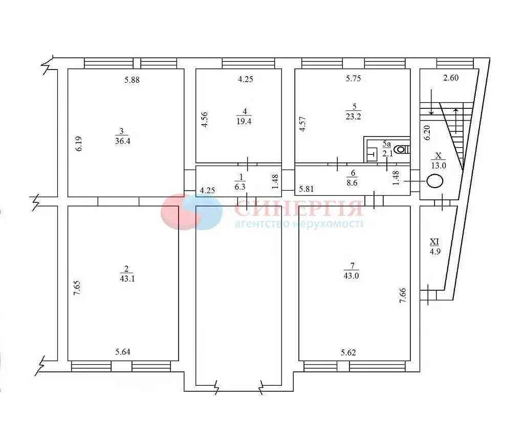 Фото Продаю офис, 360 кв. м, Костя Гордиенко пер. (Чекистов) 2а Киев, цена: 1200 USD, код 5927