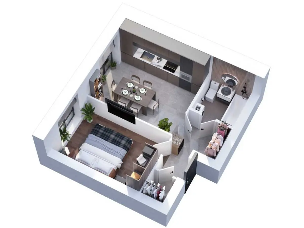 Фото Продаю 1 кімнатну квартиру, 31 кв. м, Інститутська вул.  Гатне, ціна: 45500 USD, код 5939