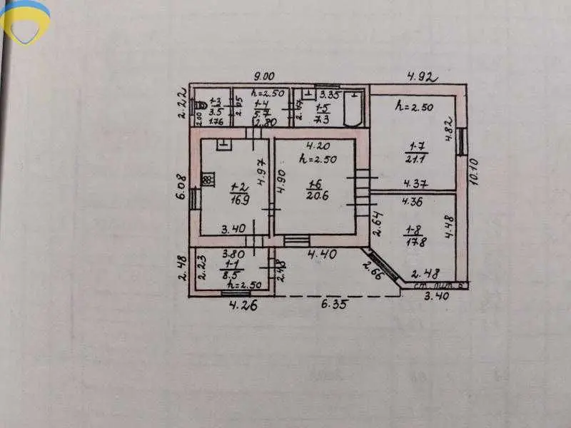 Фото Selling a house, 95 sq.m., Tarutynska street  Odesa, price: 85000 USD, code 5954