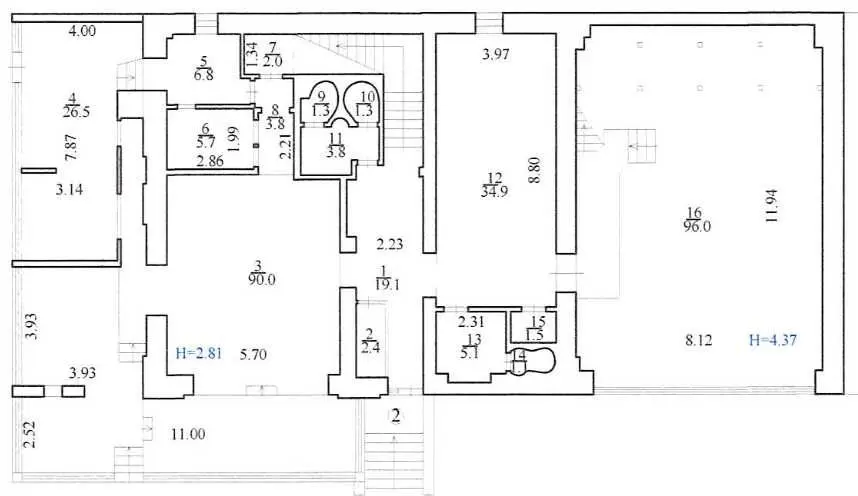 Фото Rent a retail space, Levko Lukianenko Street (Marshala Tymoshenka Street) 29 Kyiv for long-term rent, price: 199000 UAH, code 6009