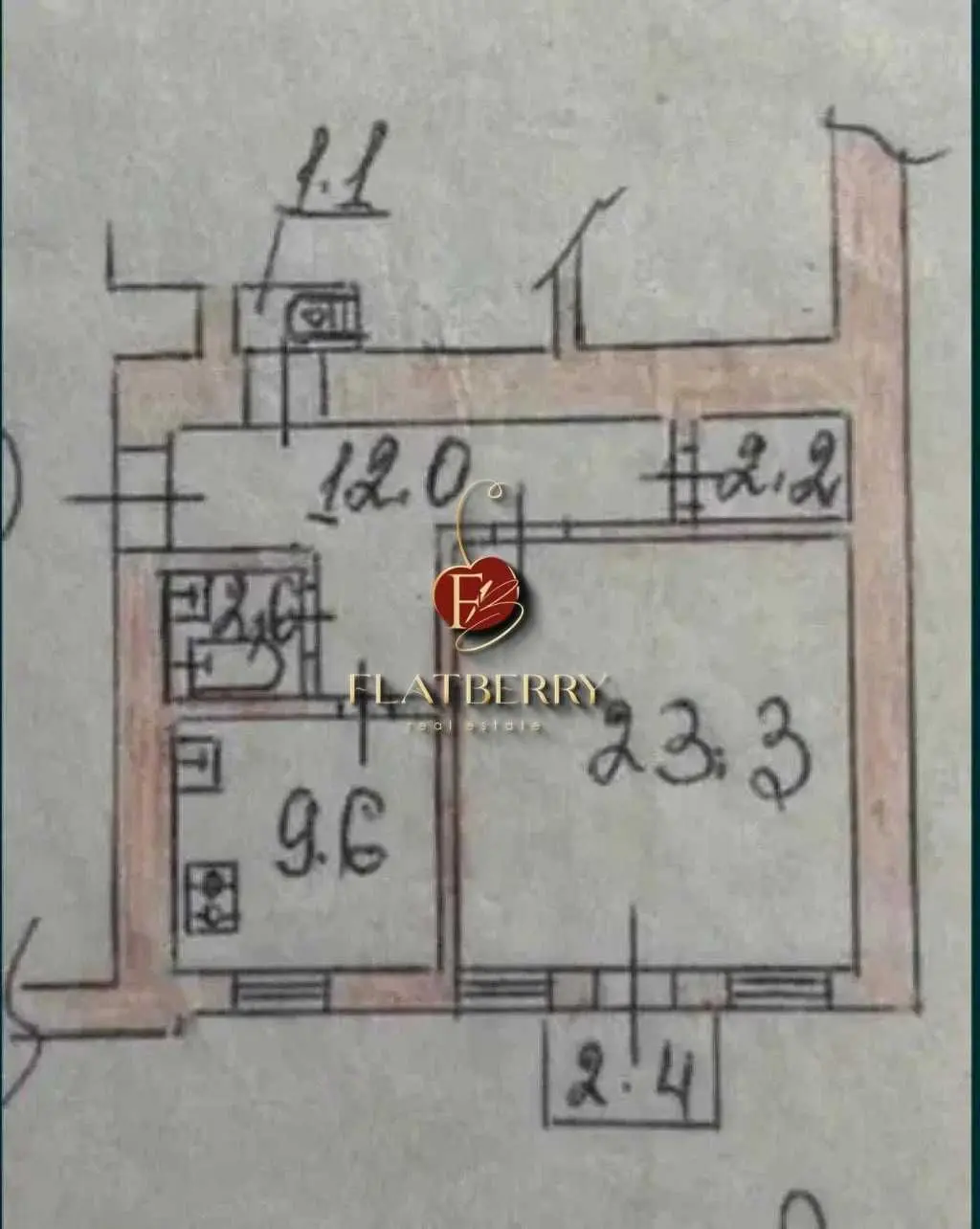 Фото Selling a 2-room apartment, 51.5 sq.m., Bohdana Khmelnytskoho Street 63 Kyiv, price: 125000 USD, code 6102