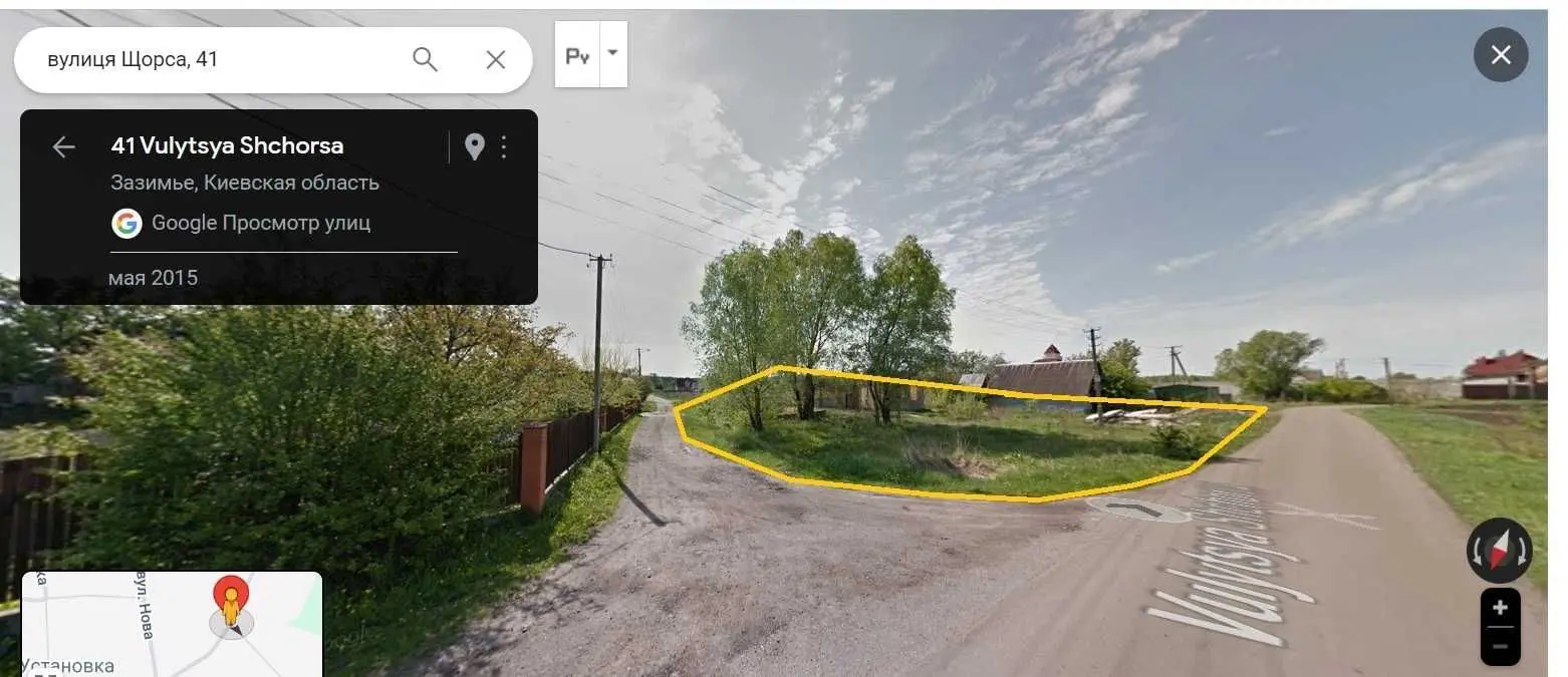 Фото Продаю земельну ділянку, Липнева вул. (Щорса)  Зазим’я, ціна: 65000 USD, код 6361