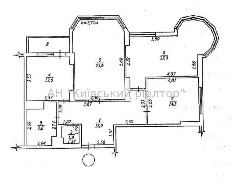 Фото Продаю 3 кімнатну квартиру, 106.9 кв. м, Голосіївський просп. (40-річчя Жовтня)  Київ, ціна: 260000 USD, код 6370
