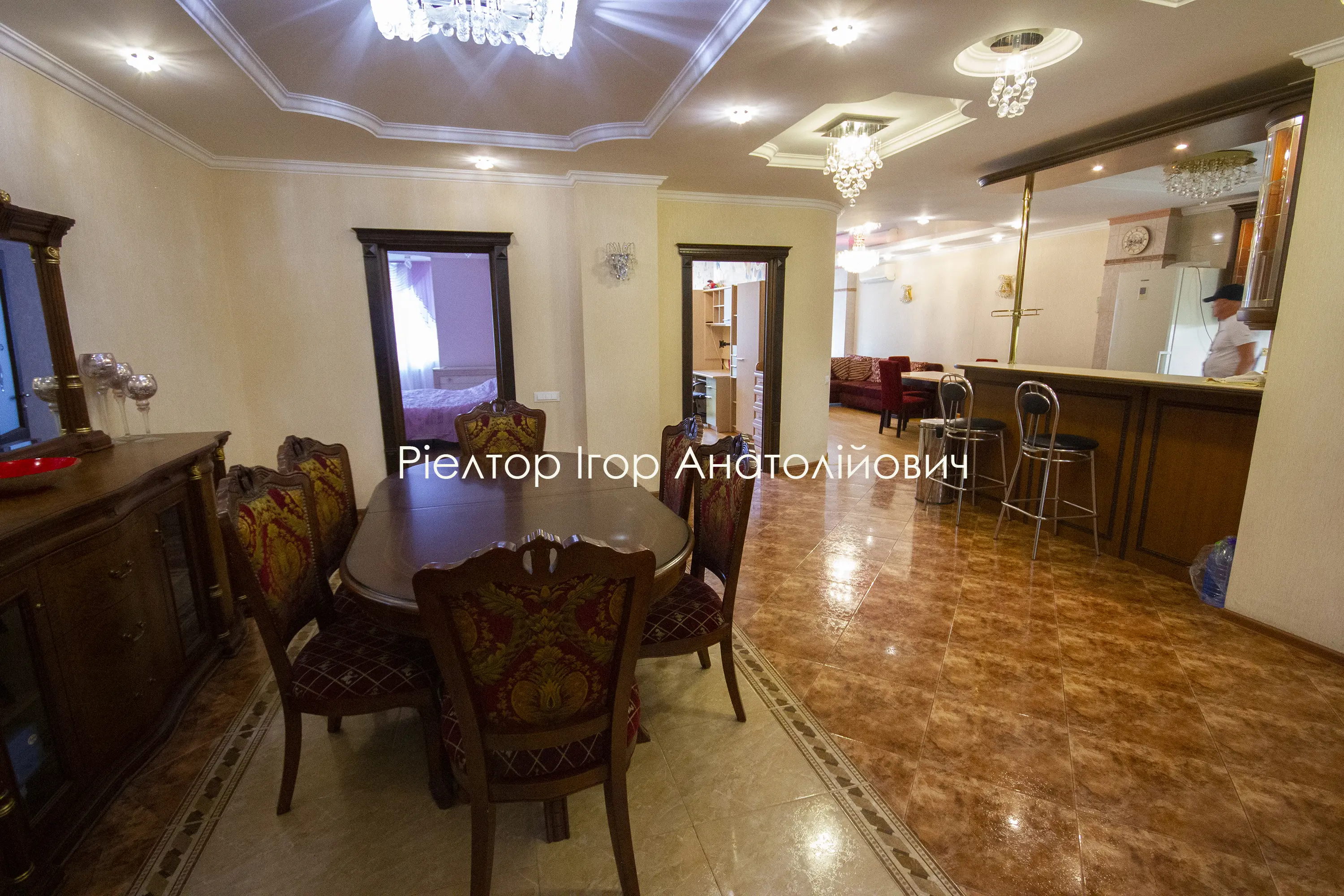 Фото Rent a 3-room apartment, Observatornyi Lane 2/6 Odesa for long-term rent, price: 750 $, code 6470