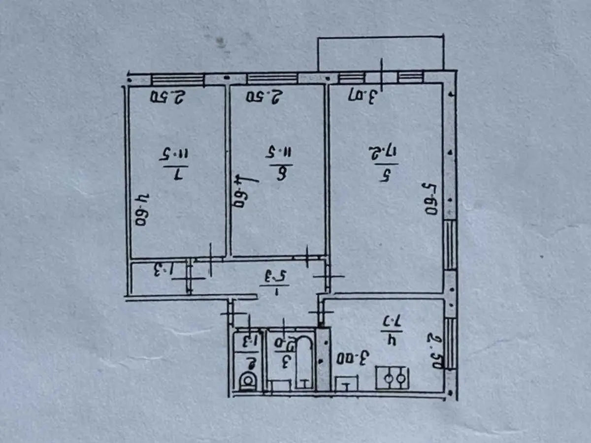 Фото Продаю 3 кімнатну квартиру, 59 кв. м, Борщагівська вул. 4 Київ, ціна: 69000 USD, код 6473
