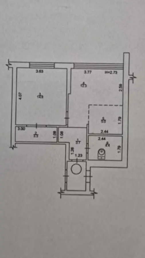 Фото Selling a 1-room apartment, 43.3 sq.m., Yasynuvatskyi Lane 10 Kyiv, price: 82000 USD, code 6515