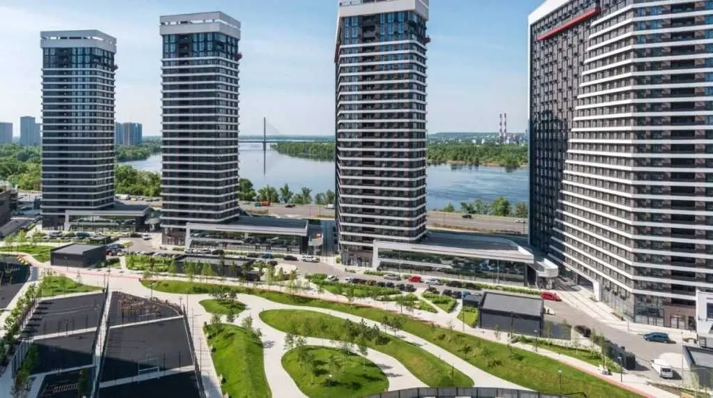 Фото Selling a 1-room apartment, 55.4 sq.m., Prychalna Street  Kyiv, price: 94000 USD, code 6581