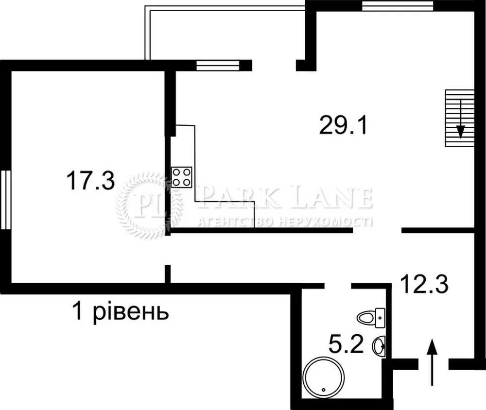 Фото Продаю 3 кімнатну квартиру, 133 кв. м, Єлизавети Чавдар вул.  Київ, ціна: 95000 USD, код 6632