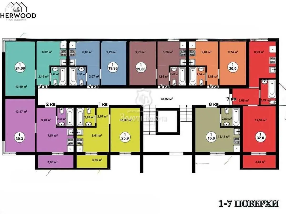 Фото Продаю 1 кімнатну квартиру, 16 кв. м, Боярка, ціна: 16000 USD, код 6644