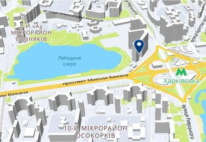 Фото Зняти 1 кімнатну квартиру, Ревуцького вул. 40В Київ в довгострокову оренду, ціна: 430 USD, код 6664