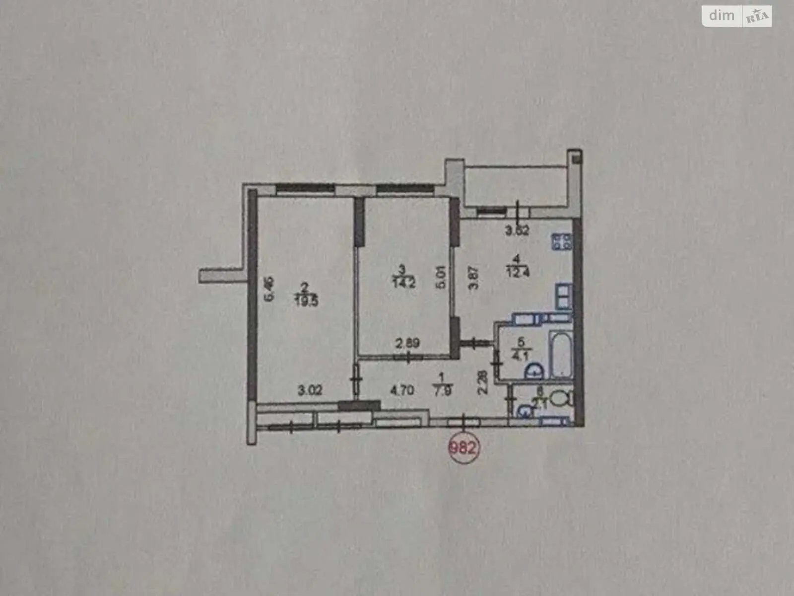 Фото Selling a 2-room apartment, 68 sq.m., Kakhovska Street 62а Kyiv, price: 159000 $, code 6706