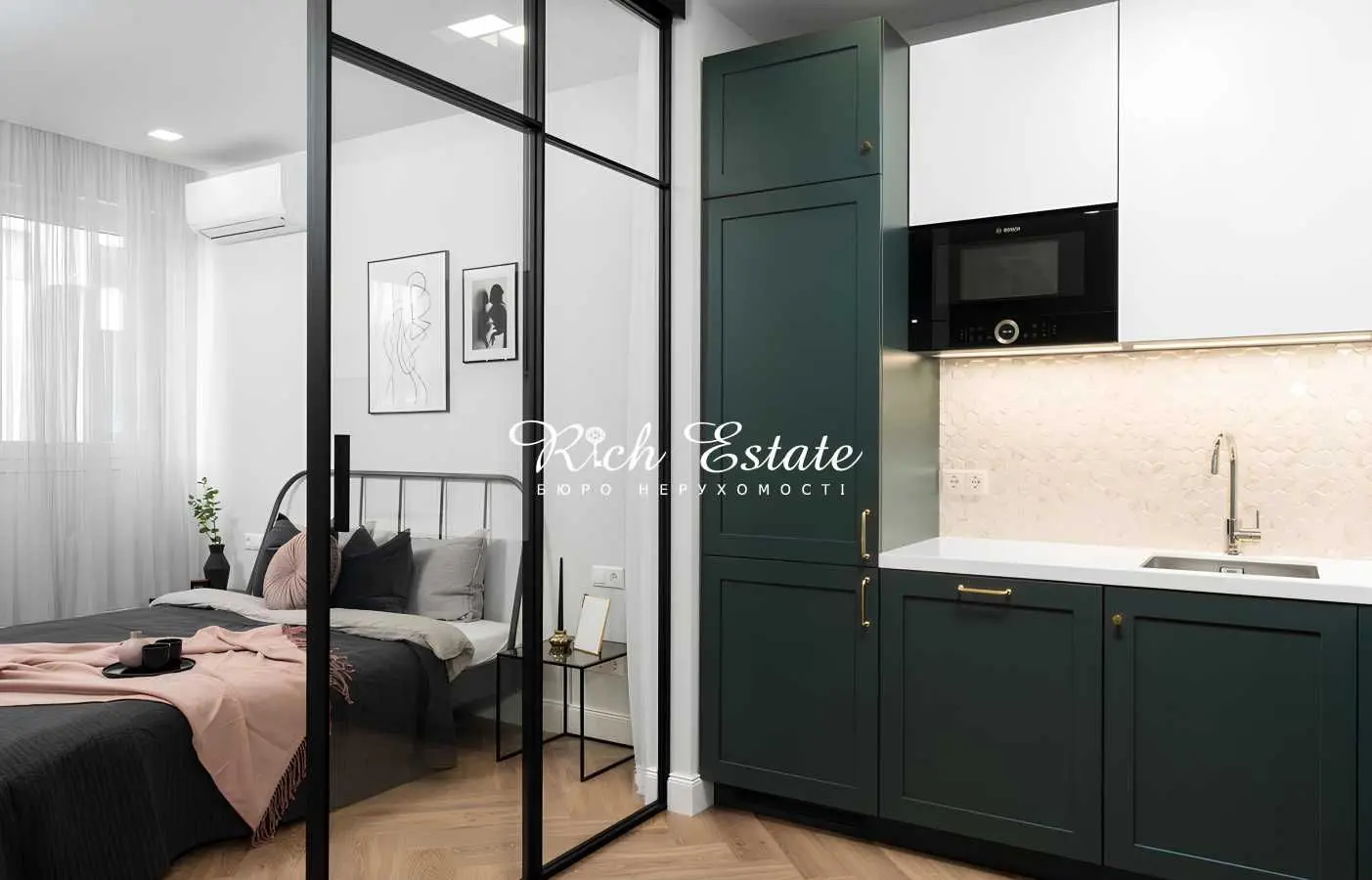 Фото Rent a 1-room apartment, Antonovycha Street (Horkoho Street)  Kyiv for long-term rent, price: 1200 USD, code 6747