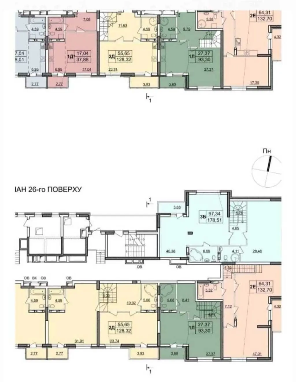 Фото Продаю 3 кімнатну квартиру, 93.3 кв. м, Бориса Гмирі вул.  Київ, ціна: 99000 USD, код 6776