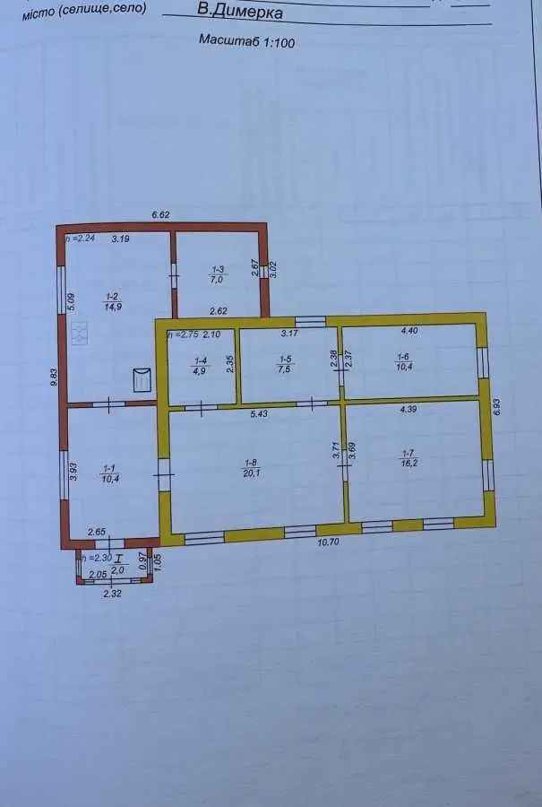 Фото Продаю будинок, 94 кв. м, Богданівський пров.  Велика Димерка, ціна: 40000 USD, код 6827